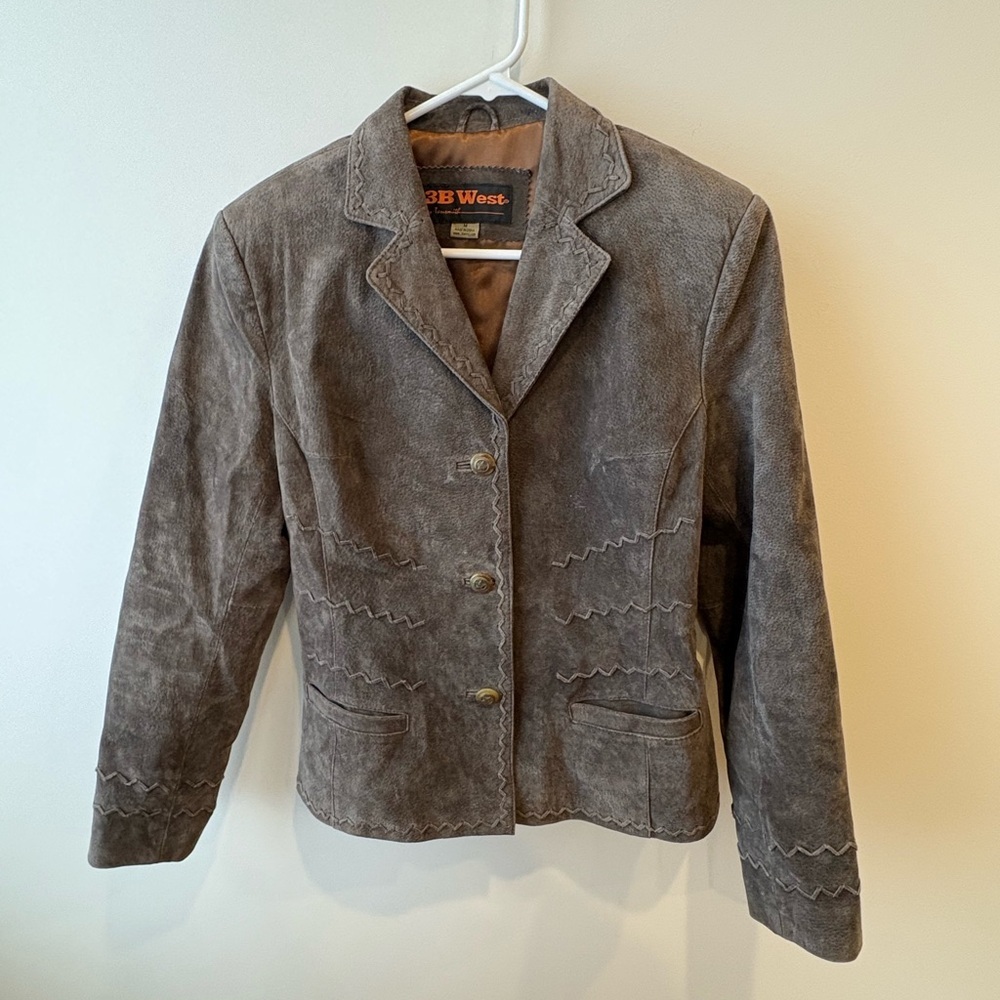 Western Chic Leather Jacket